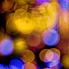 Fotografía artística abstracta destellos de color
